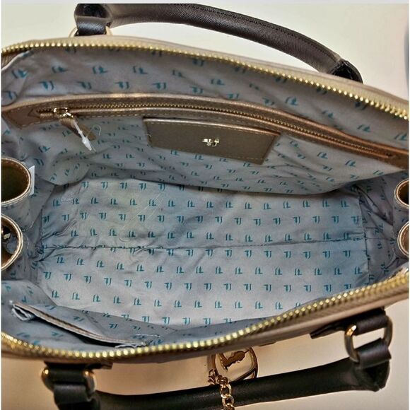 NWOT Trussardi Jeans satchel statement bag - Picture 6 of 9